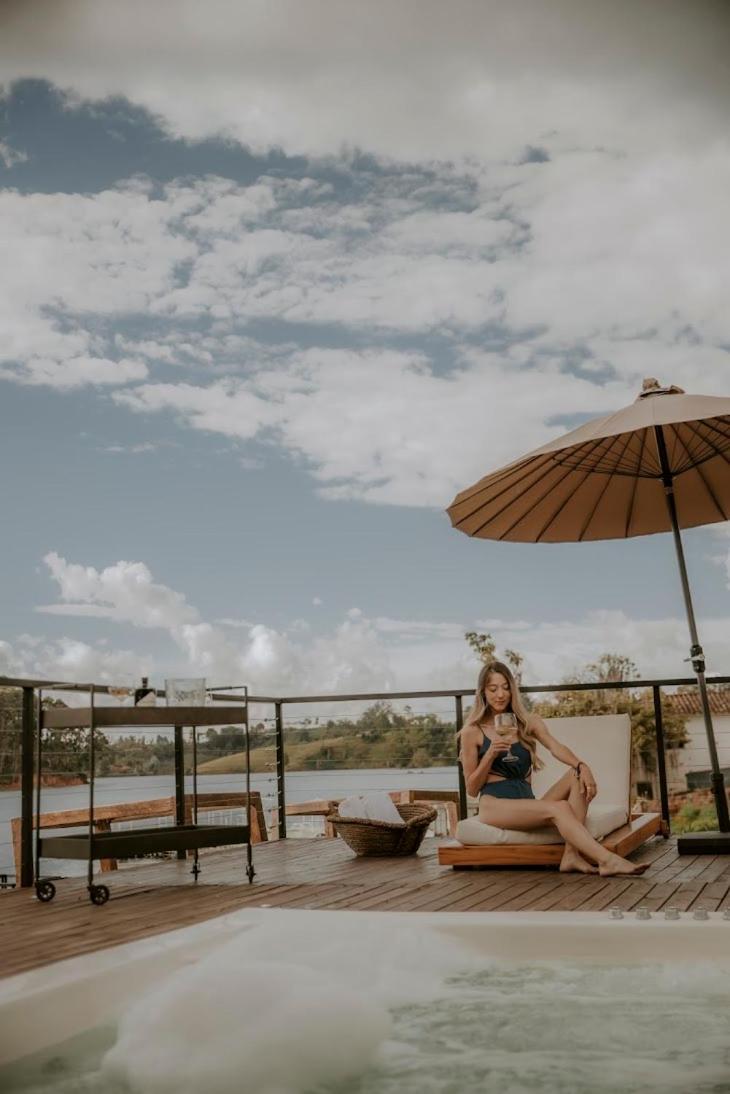 Botanico Hotel Boutique Guatape El Penol  Dış mekan fotoğraf