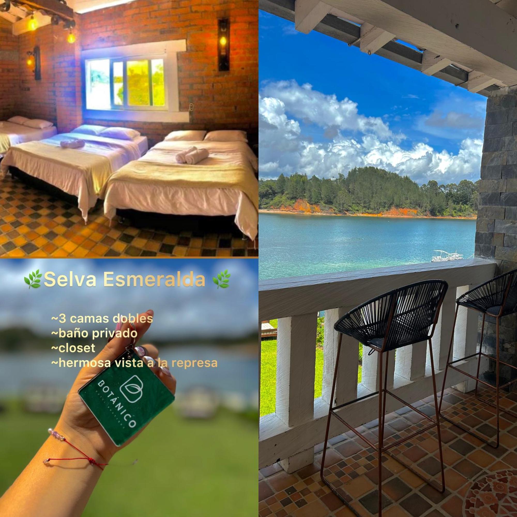 Botanico Hotel Boutique Guatape El Penol  Dış mekan fotoğraf